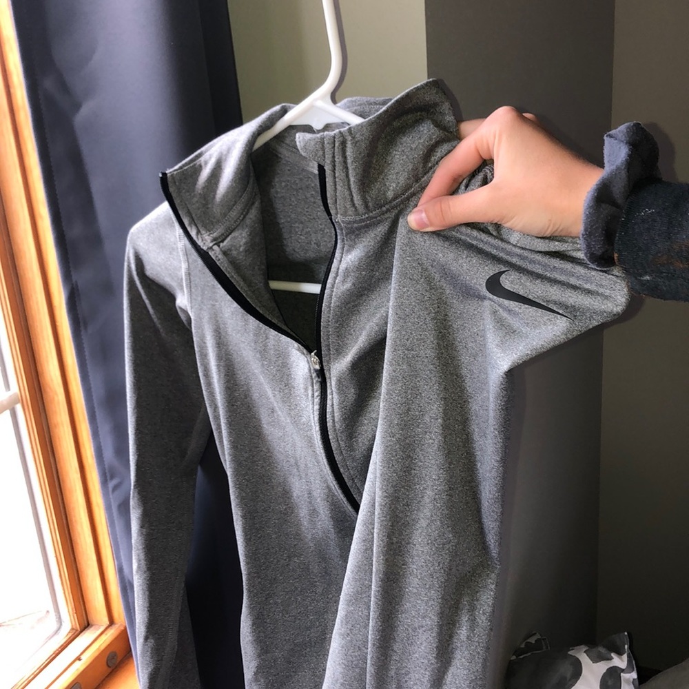 Nike Pro (Dri-Fit) Women’s fleece half zip